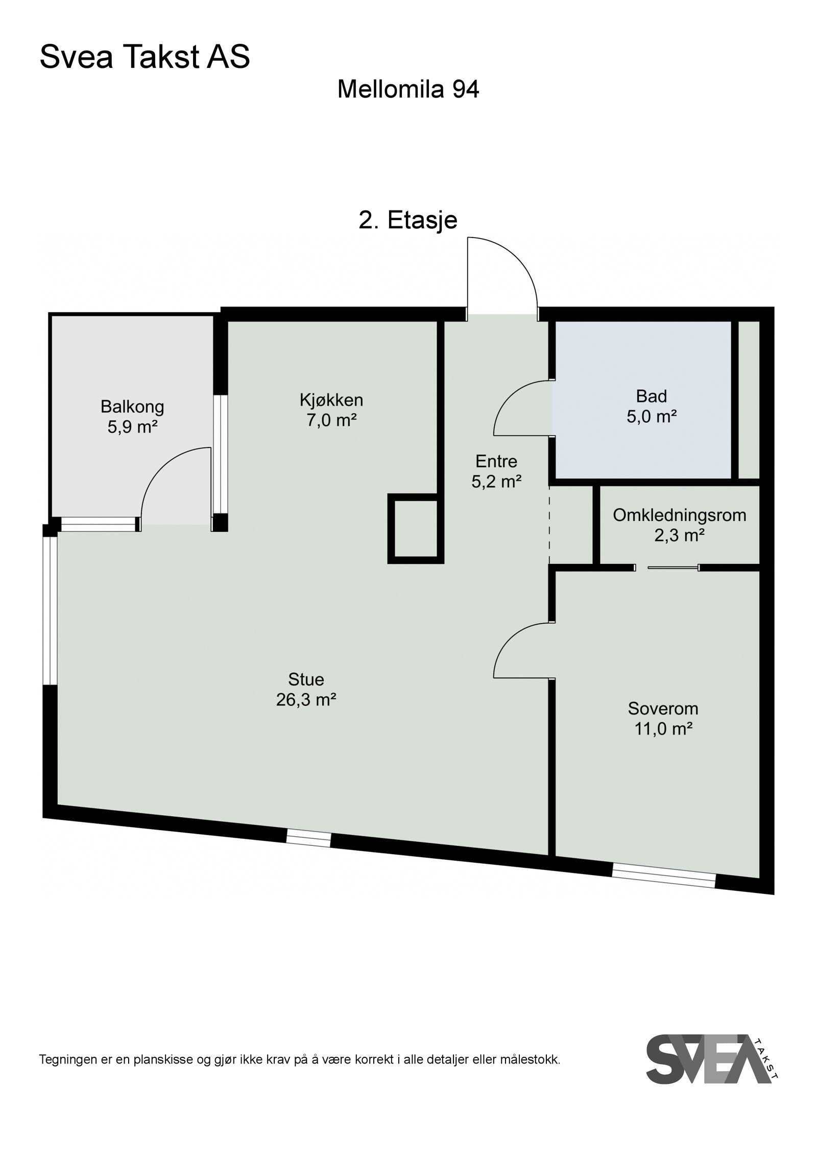 Planskisse Galleribilde