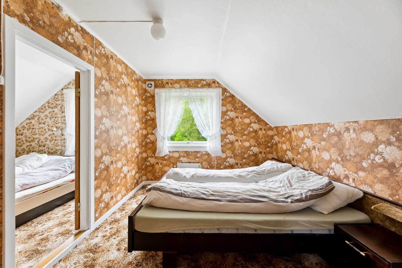 Ett av soverommene har gjennomgang via det andre. Galleribilde