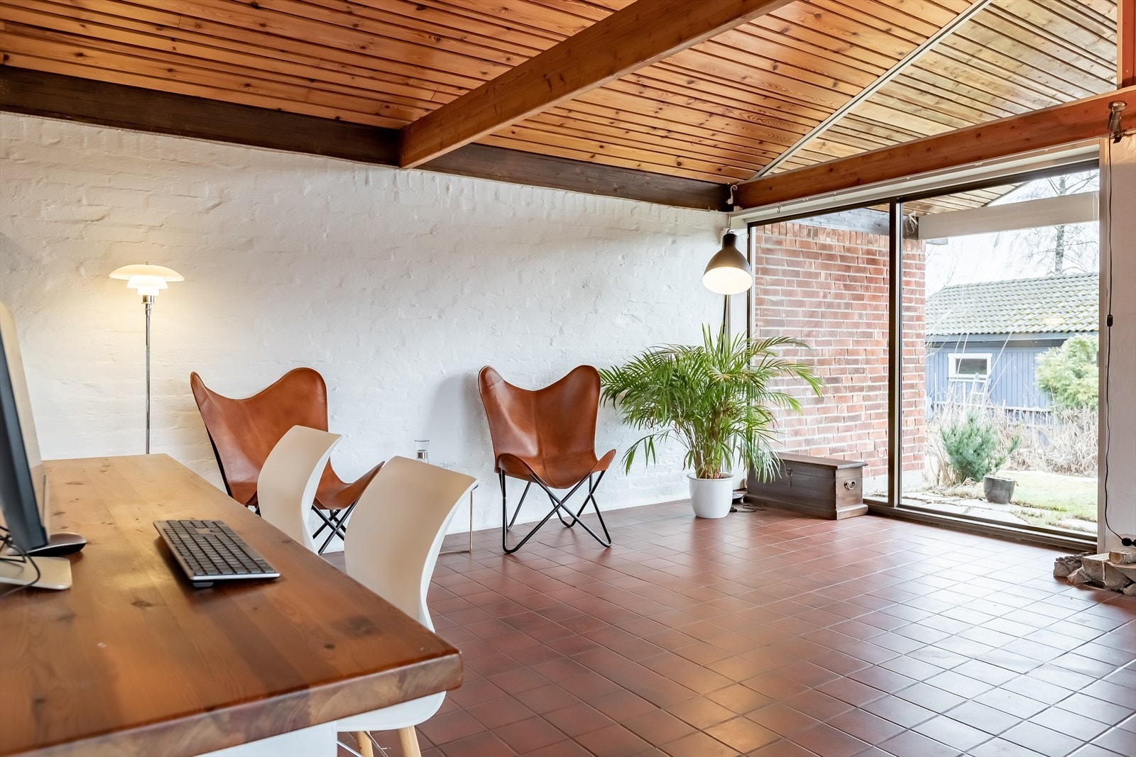 Her er det god plass også til spisestue - om nåværende spisestue brukes som soverom som tegnet Galleribilde