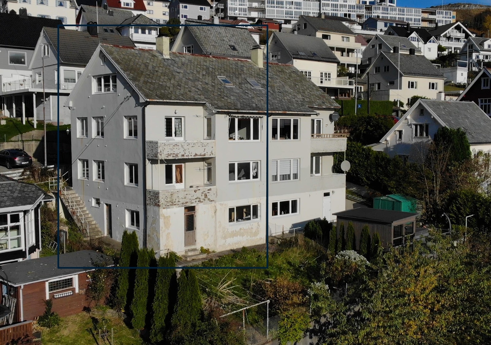Fasade/uteområde (grovmarkering av boligen) Galleribilde