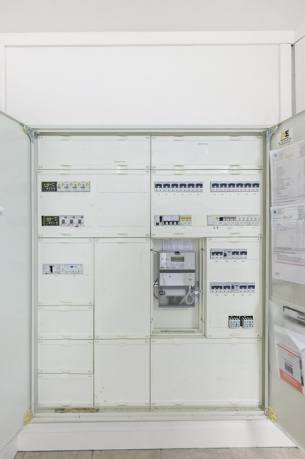 Strømskap. Galleribilde