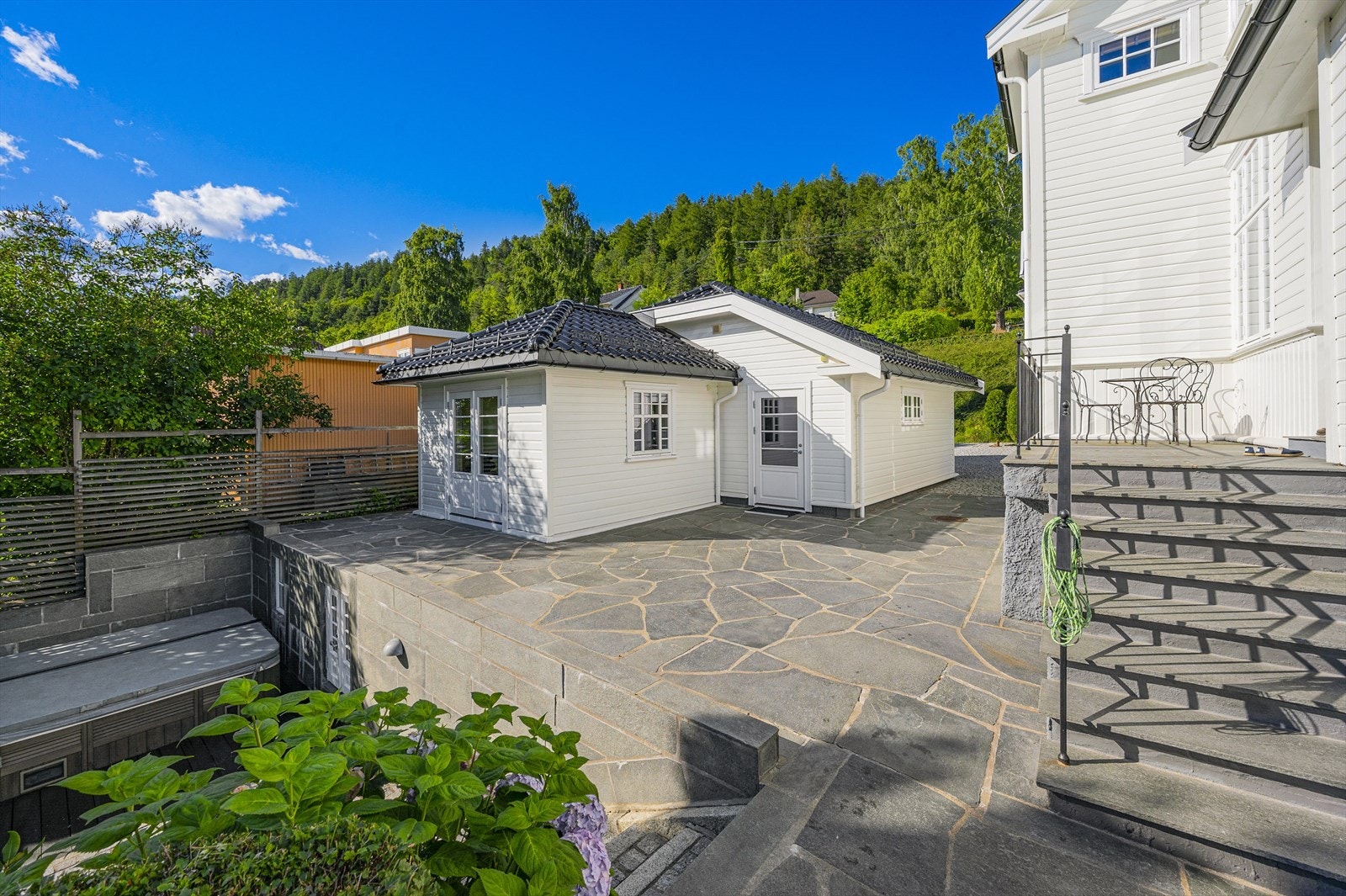 Uteområde. Galleribilde