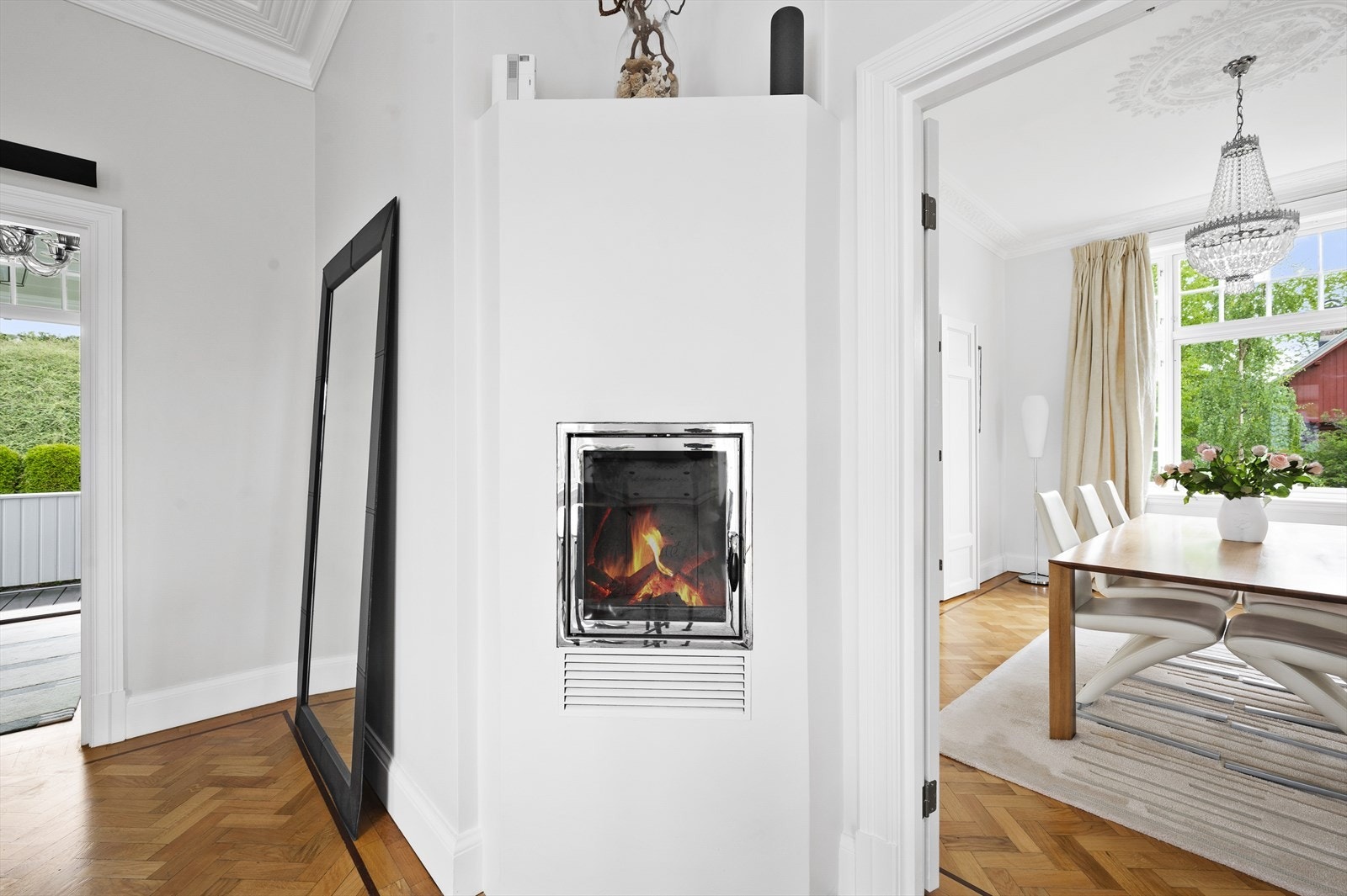 Lekker peis som kan nytes på kalde dager. Galleribilde