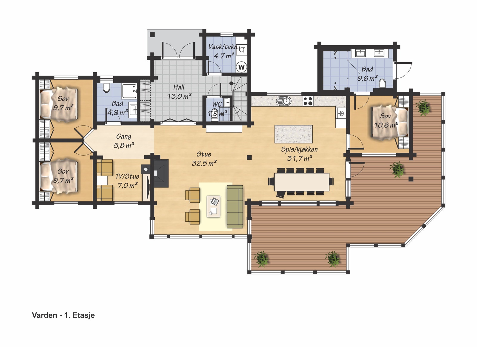 Plan 1-Varden Galleribilde