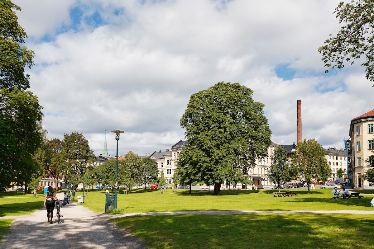 - Sofienbergparken ligger i umiddelbar nærhet - Galleribilde
