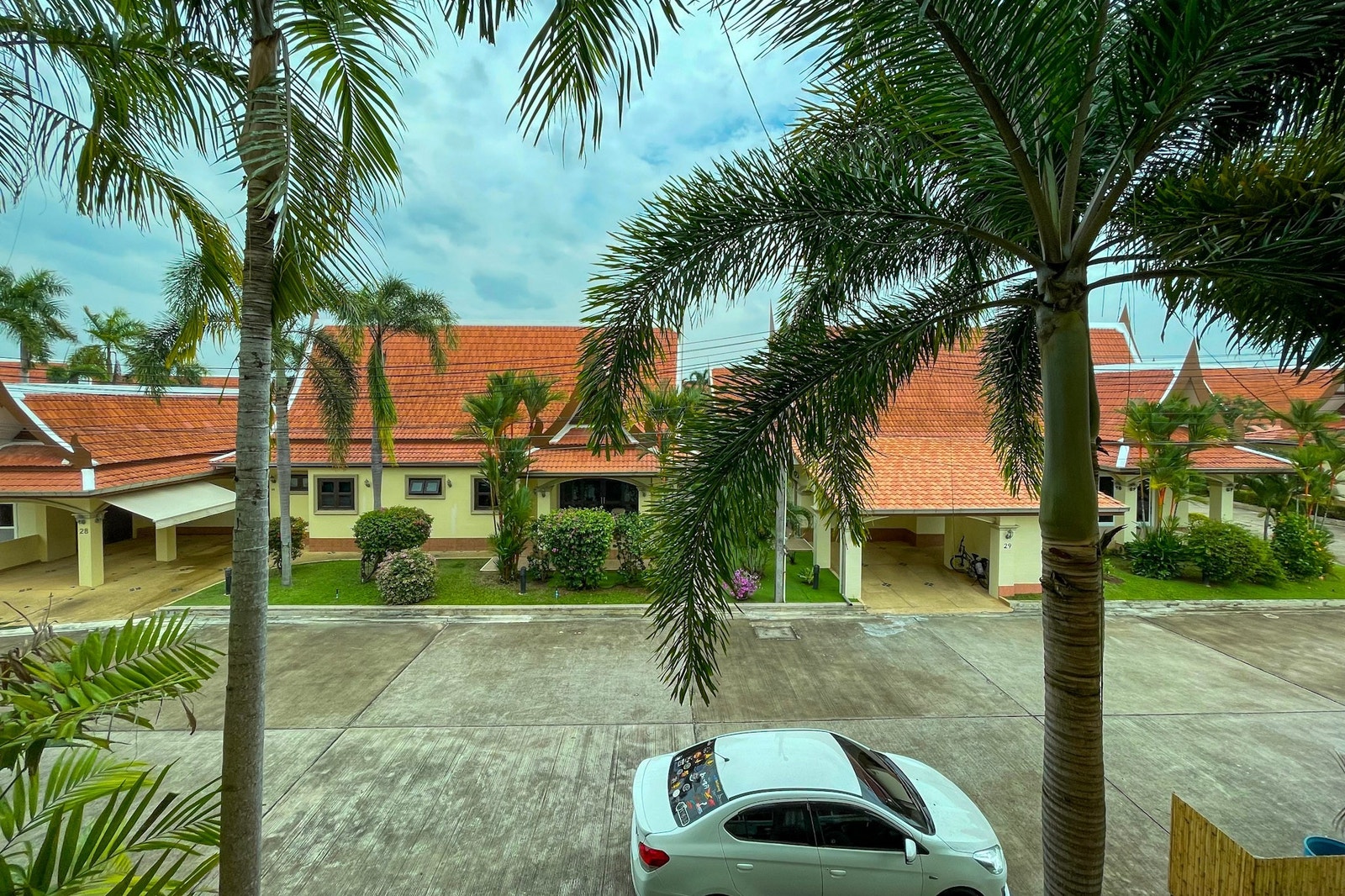 Utsikt fra terrassen Galleribilde