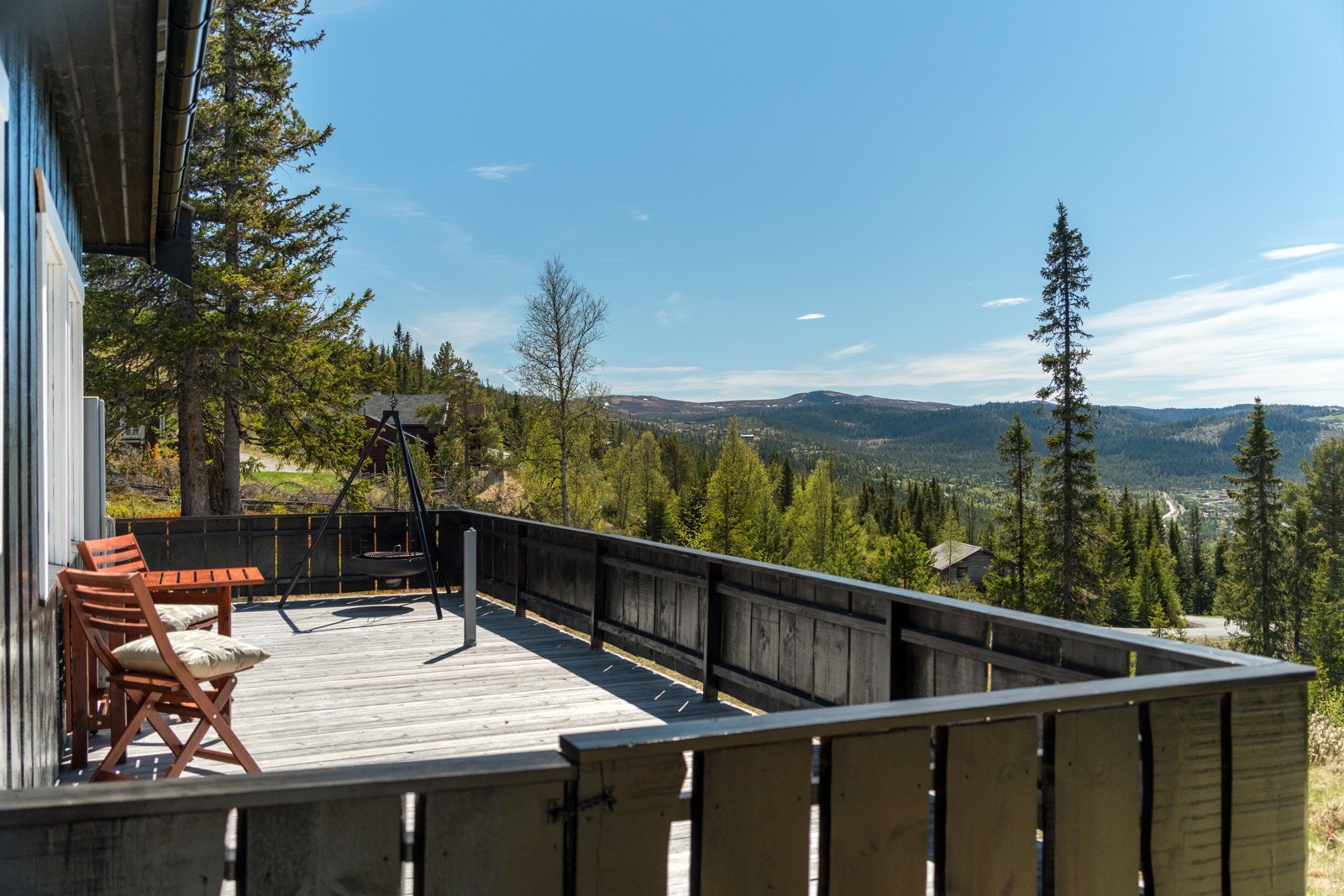 Her kan virkelig solen og utsikten nytes! Galleribilde