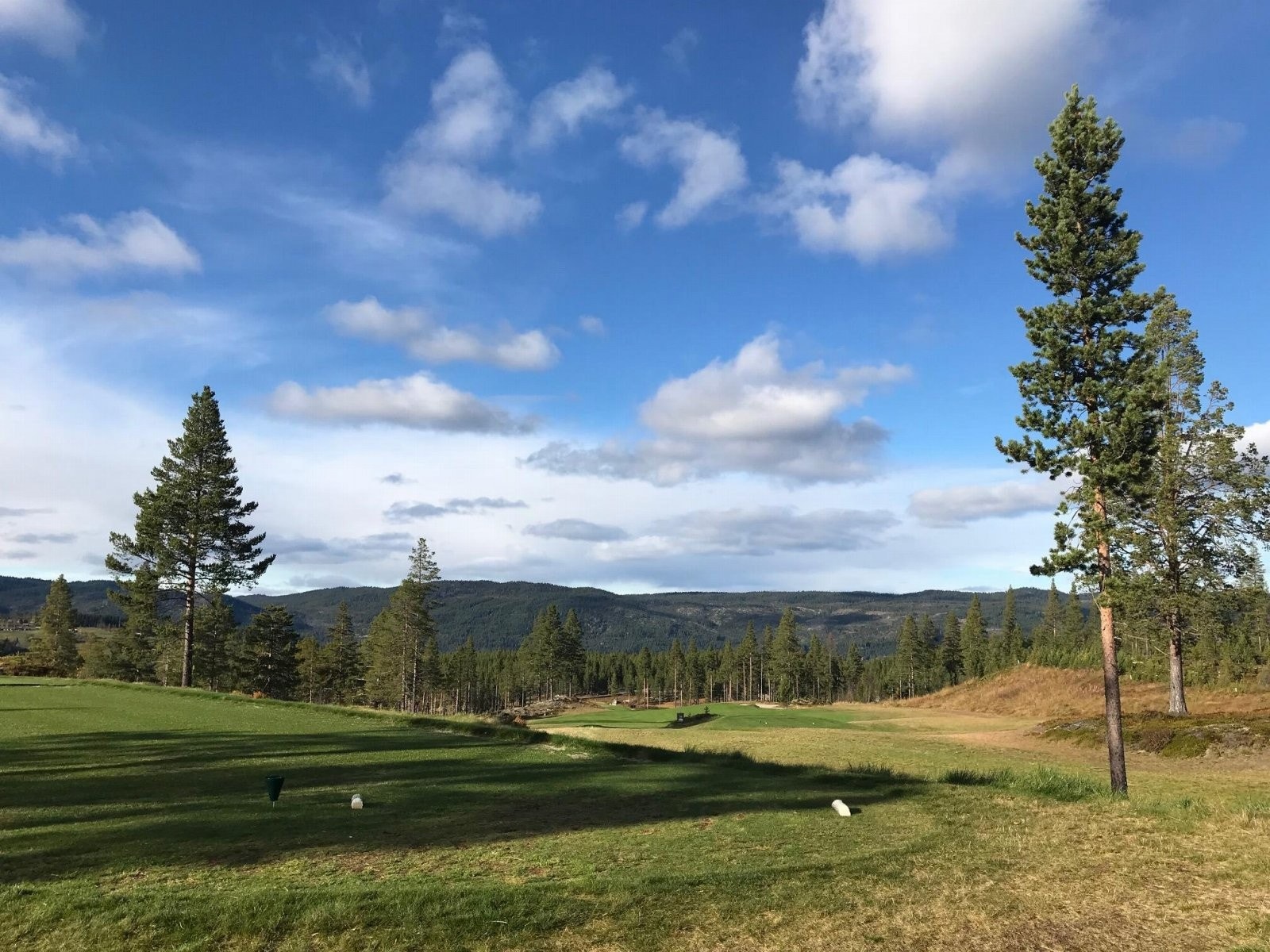 Nesfjellet Golf ligger en liten spasertur unna Galleribilde
