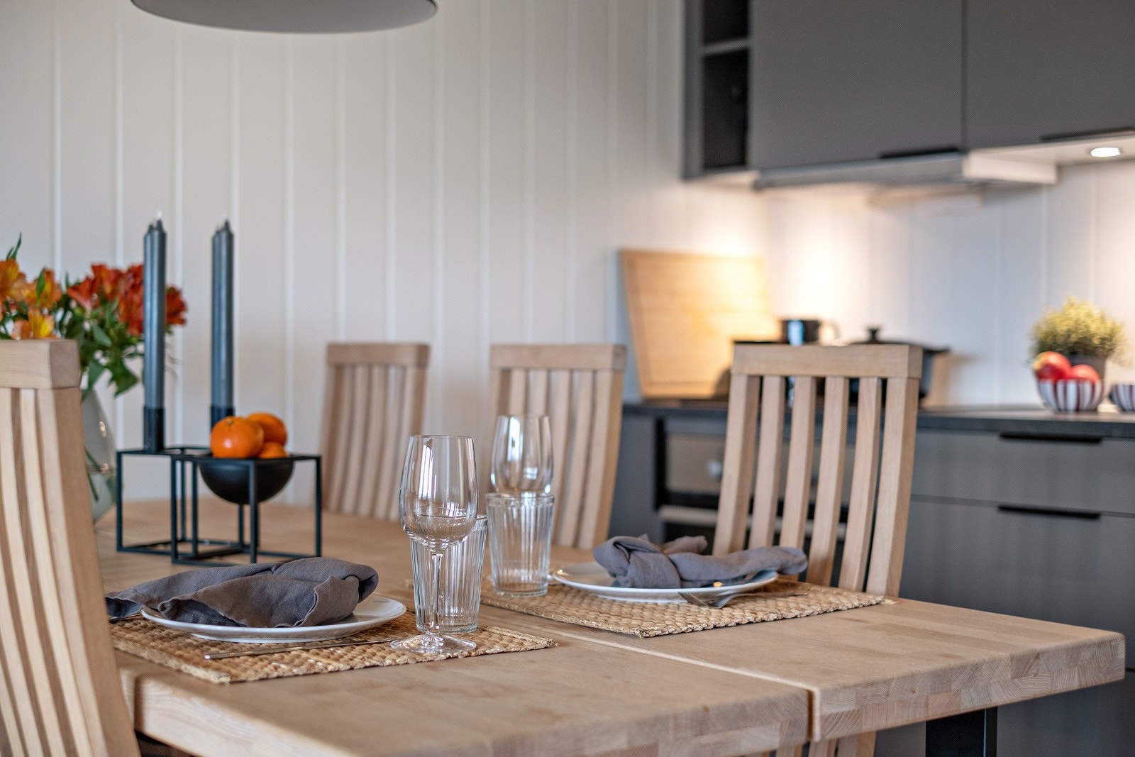 Plass til stort spisebord Galleribilde