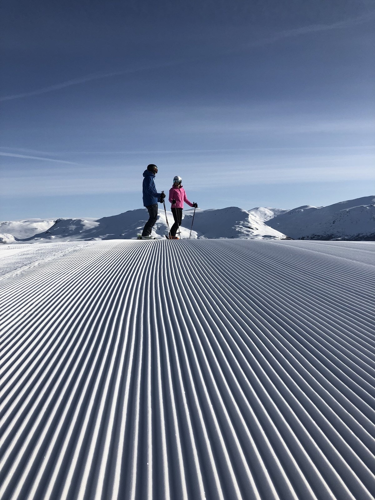 Klar for en dag i bakken. Galleribilde