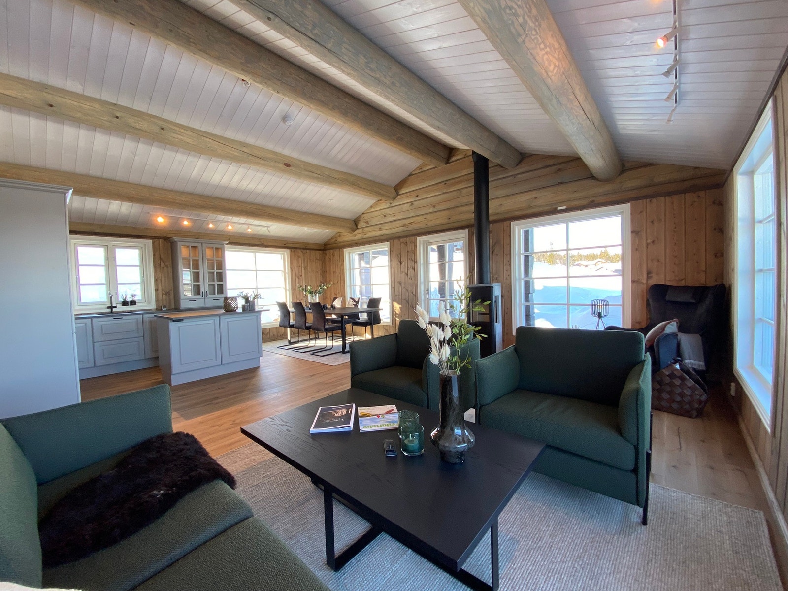 Stua sett fra Sofaen Galleribilde