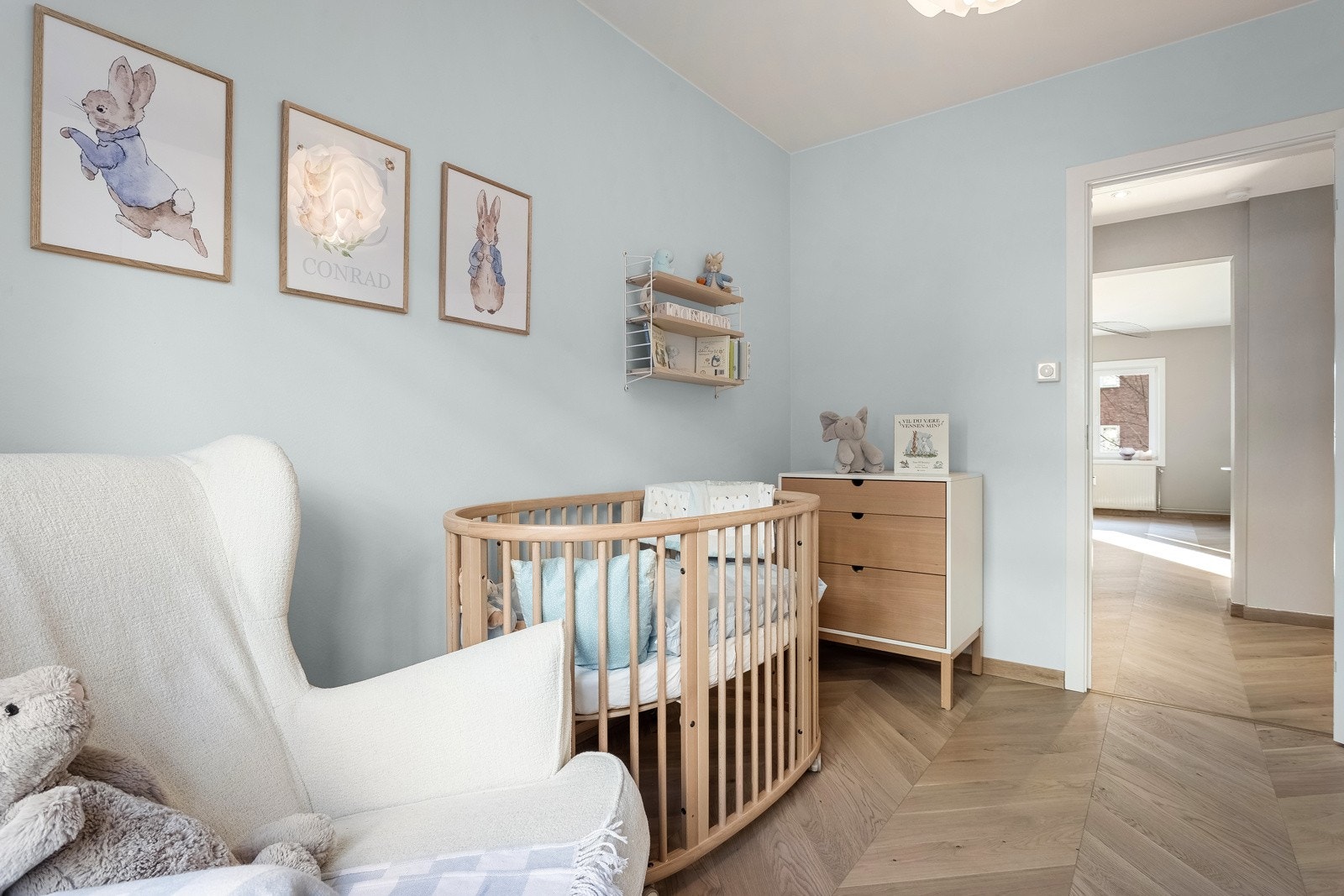 Soverommene vender ut mot rolige omgivelser. Galleribilde