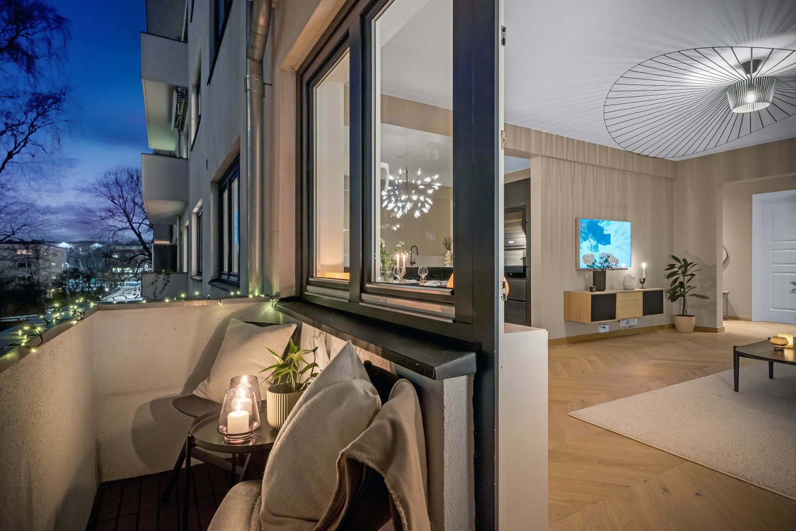 Kveldsidyll. Galleribilde