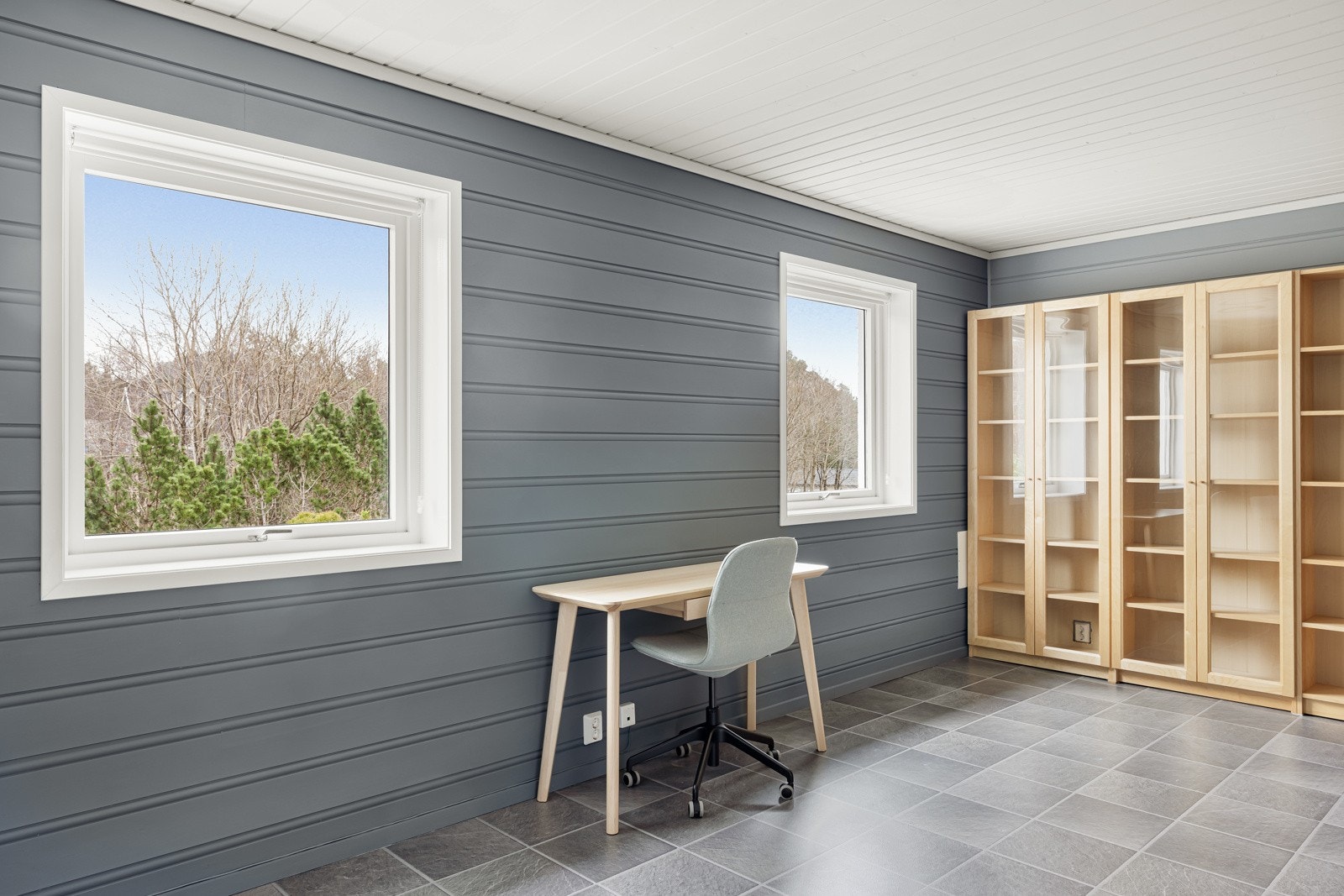 Kjellerstuen kan gjøres om til to soverom om ønskelig. Galleribilde