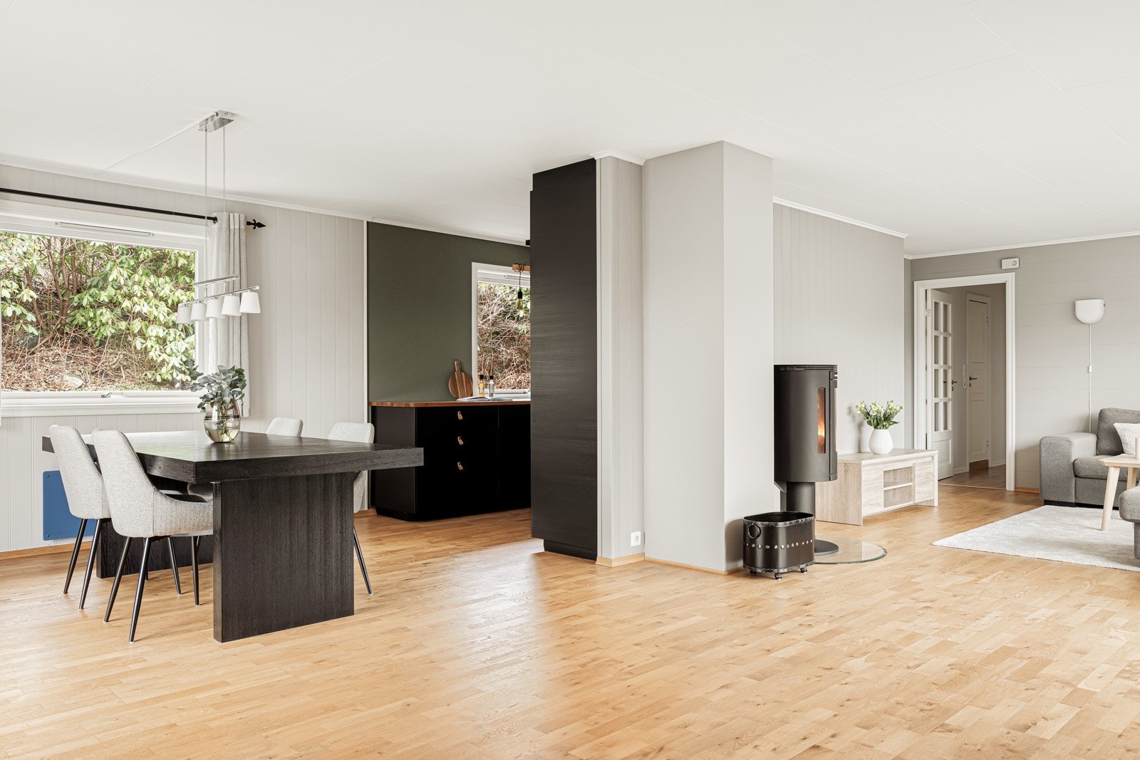 Kjøkkenet er levert av IKEA og er nytt fra 2020. Galleribilde