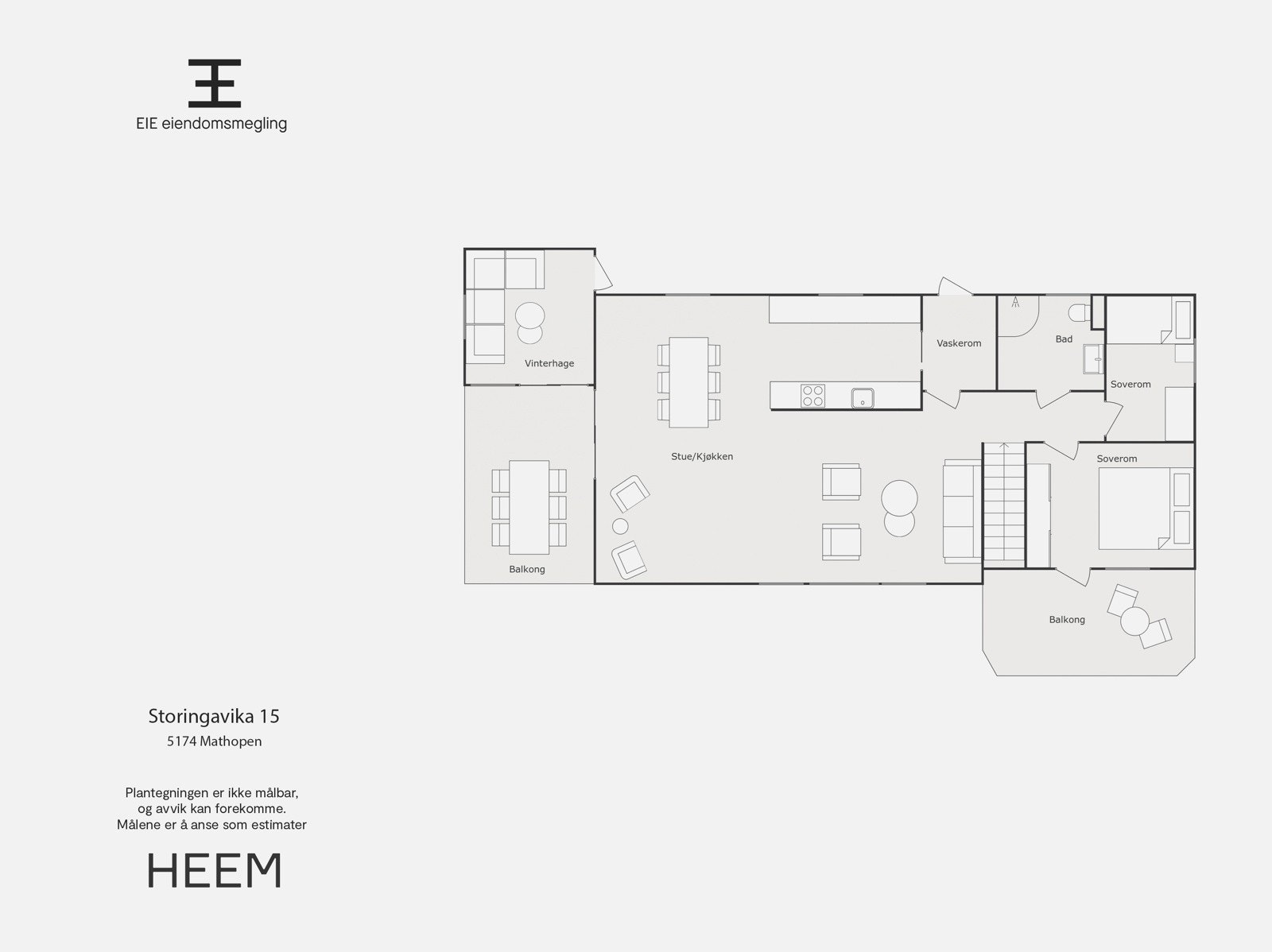 Plantegning | 1.etasje. Galleribilde