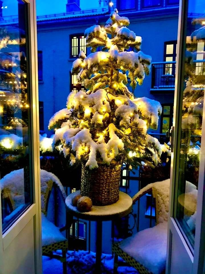 Jul på balkongen
XMas on balcony Galleribilde