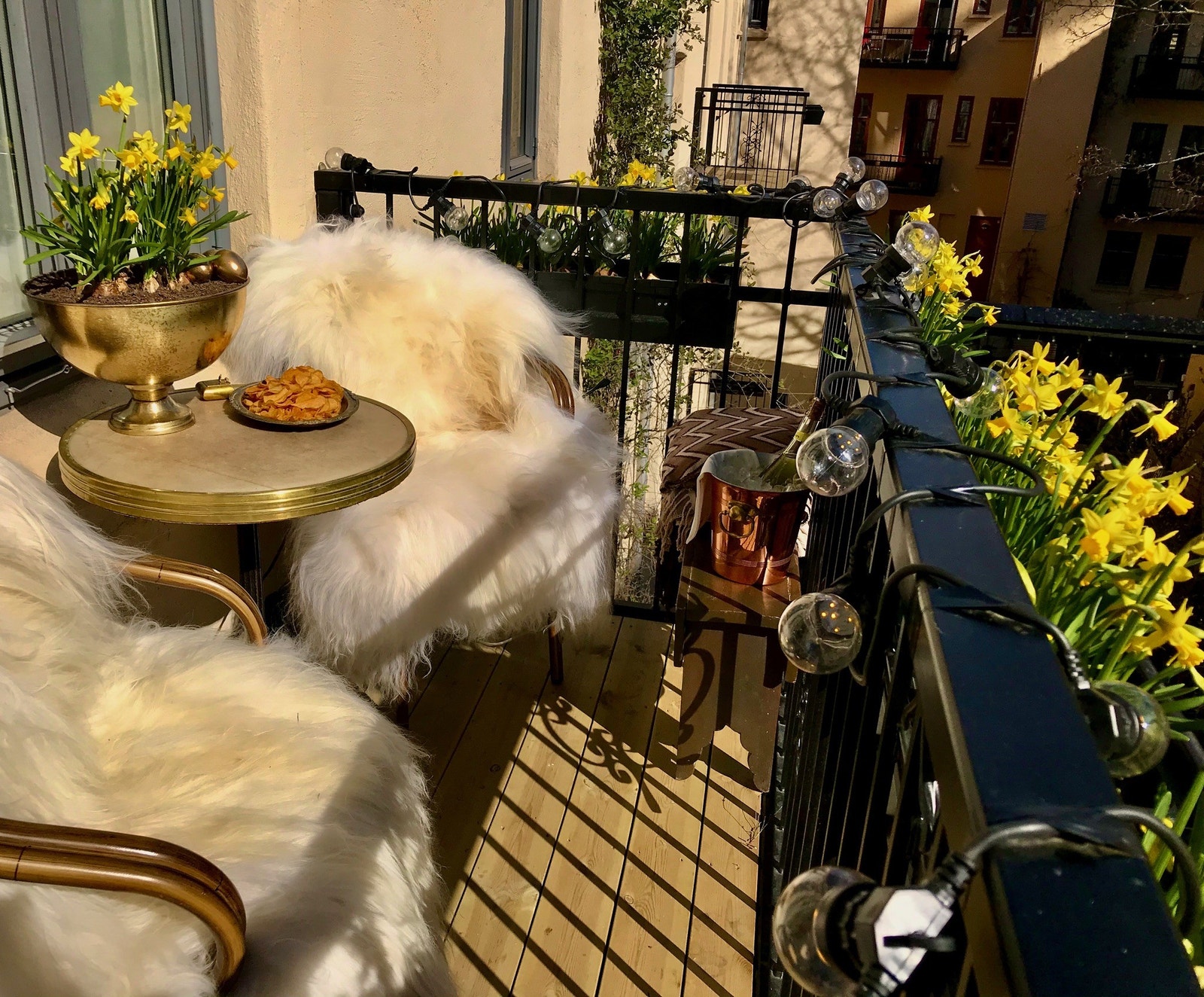 Påske i solen på balkongen
Ester time in the sun at the balcony Galleribilde