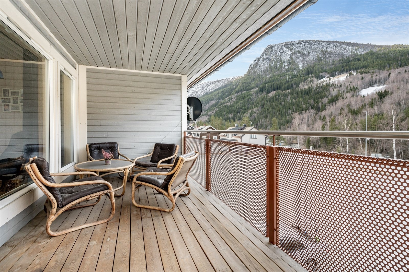 Terrasse og utsikt Galleribilde