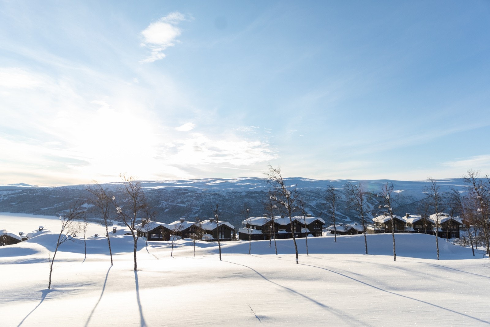 Fine turmuligehter sommer som vinter med utgangspunkt fra leiligheten Galleribilde