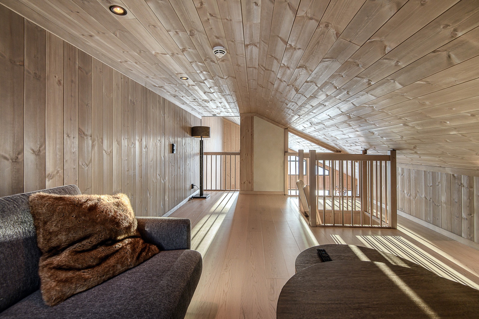 Hems. Bilde fra ferdigstilt leilighet i 2. etasje, Hus 2. Galleribilde