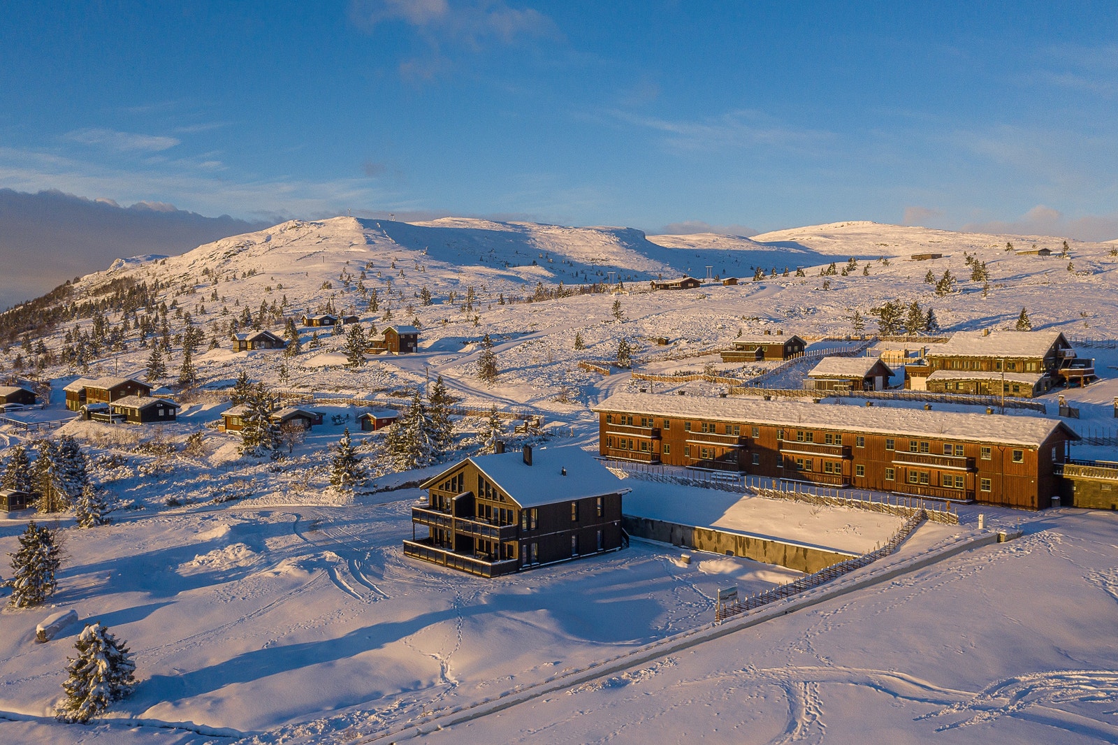 Spidsbergseter Lodge - Umiddelbar nærhet til langrennsløypa med 250 kvm preparerte skiløyper. Galleribilde