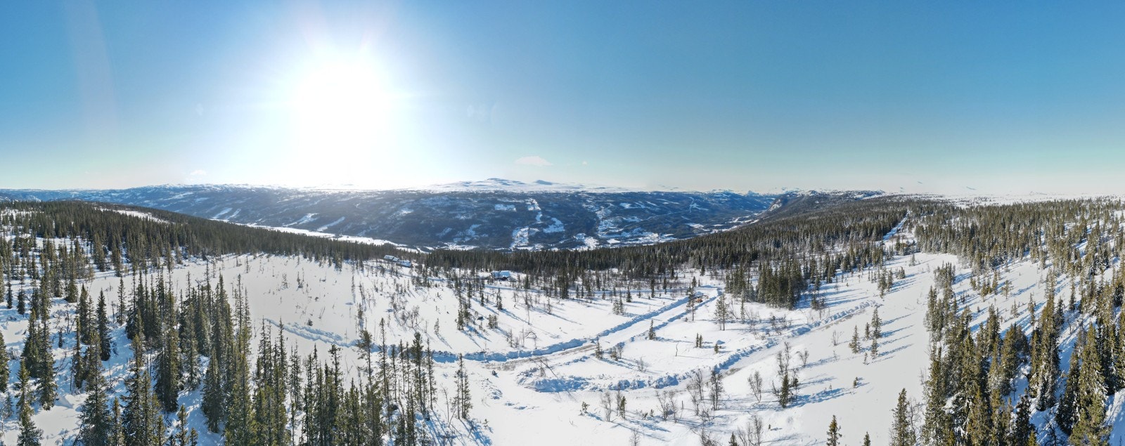 Utsikt mot Hardangervidda Galleribilde