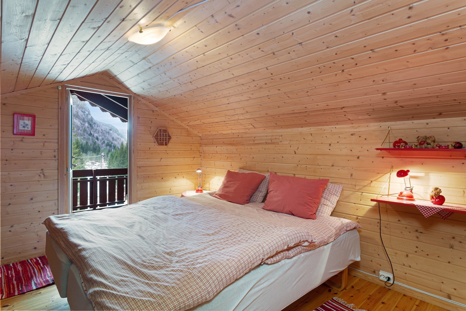 soverom på loft/hems Galleribilde