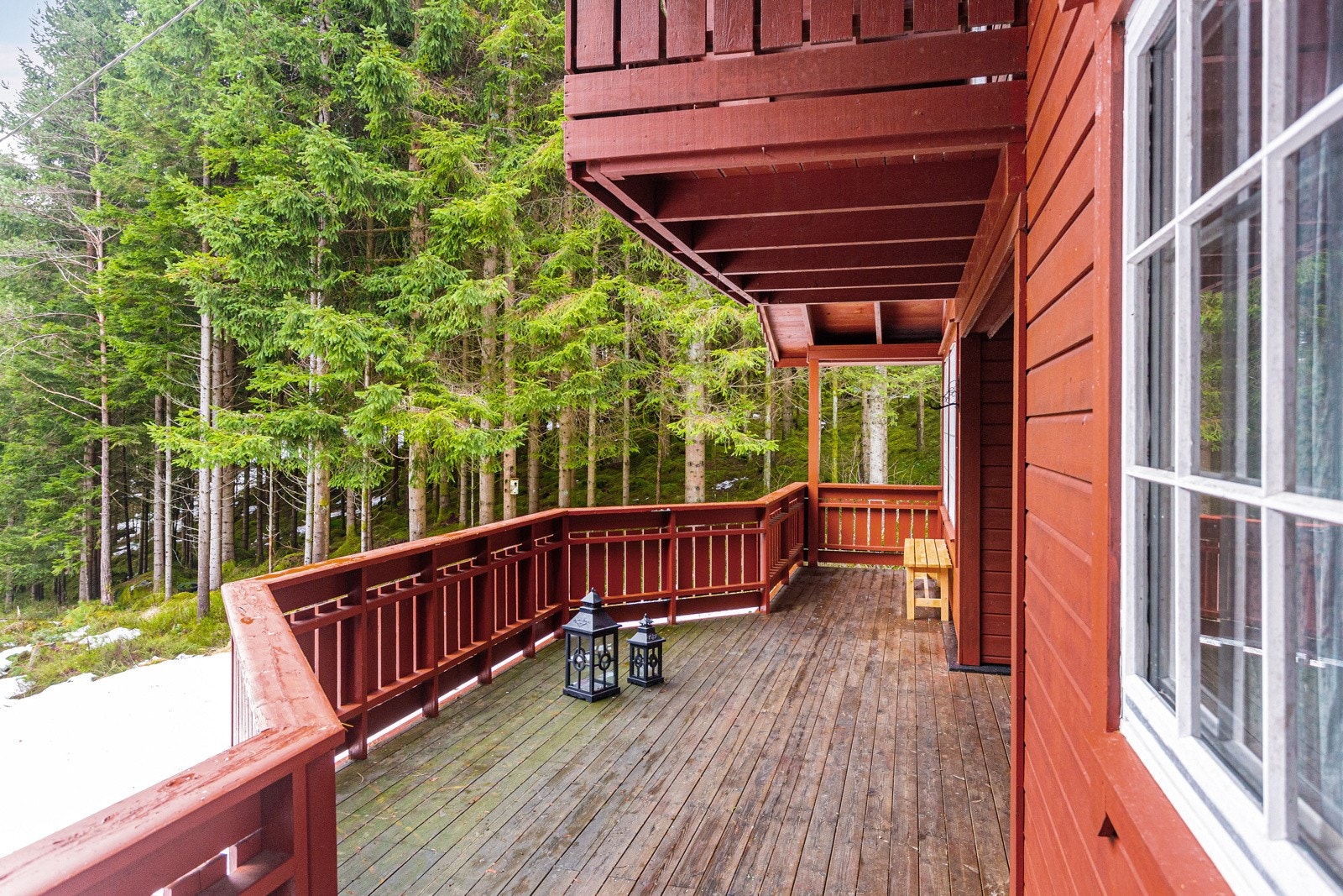 sørvendt terrasse Galleribilde