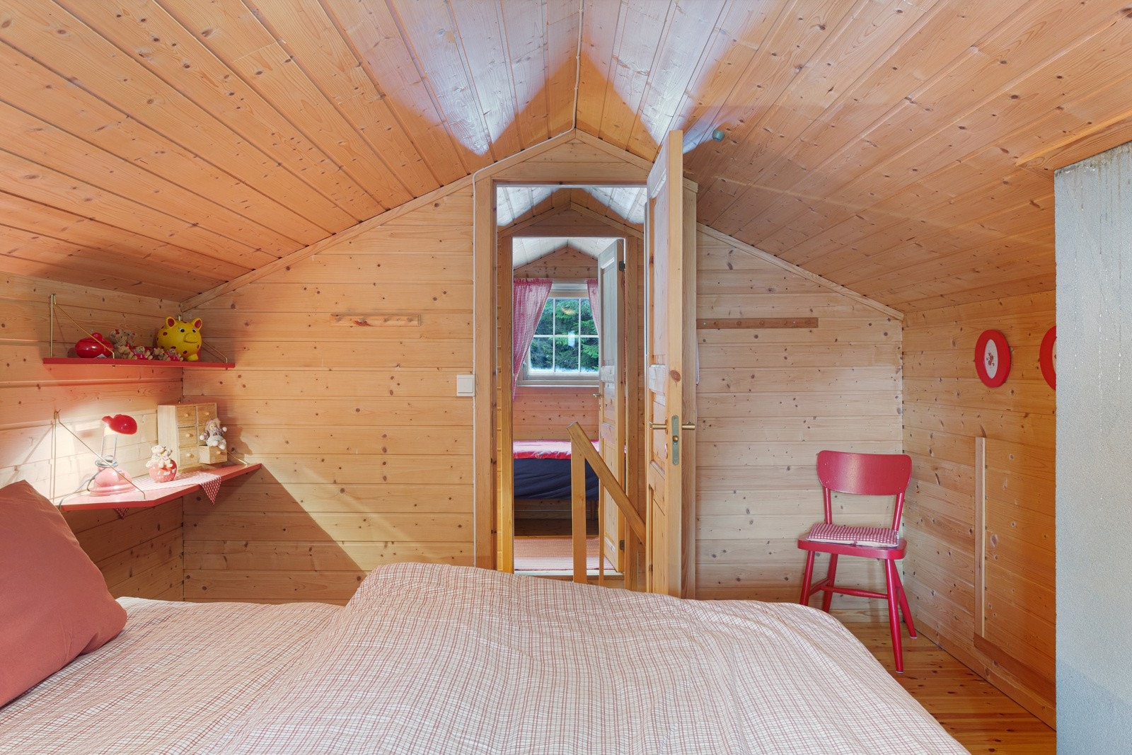soverom på loft/hems Galleribilde
