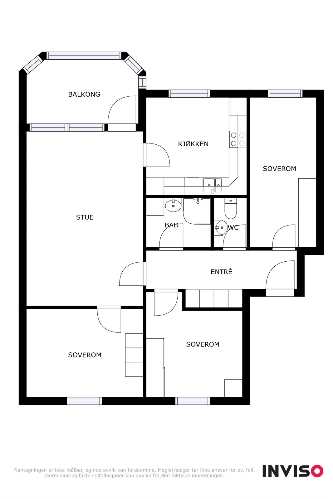 Familievennlig planløsning Galleribilde