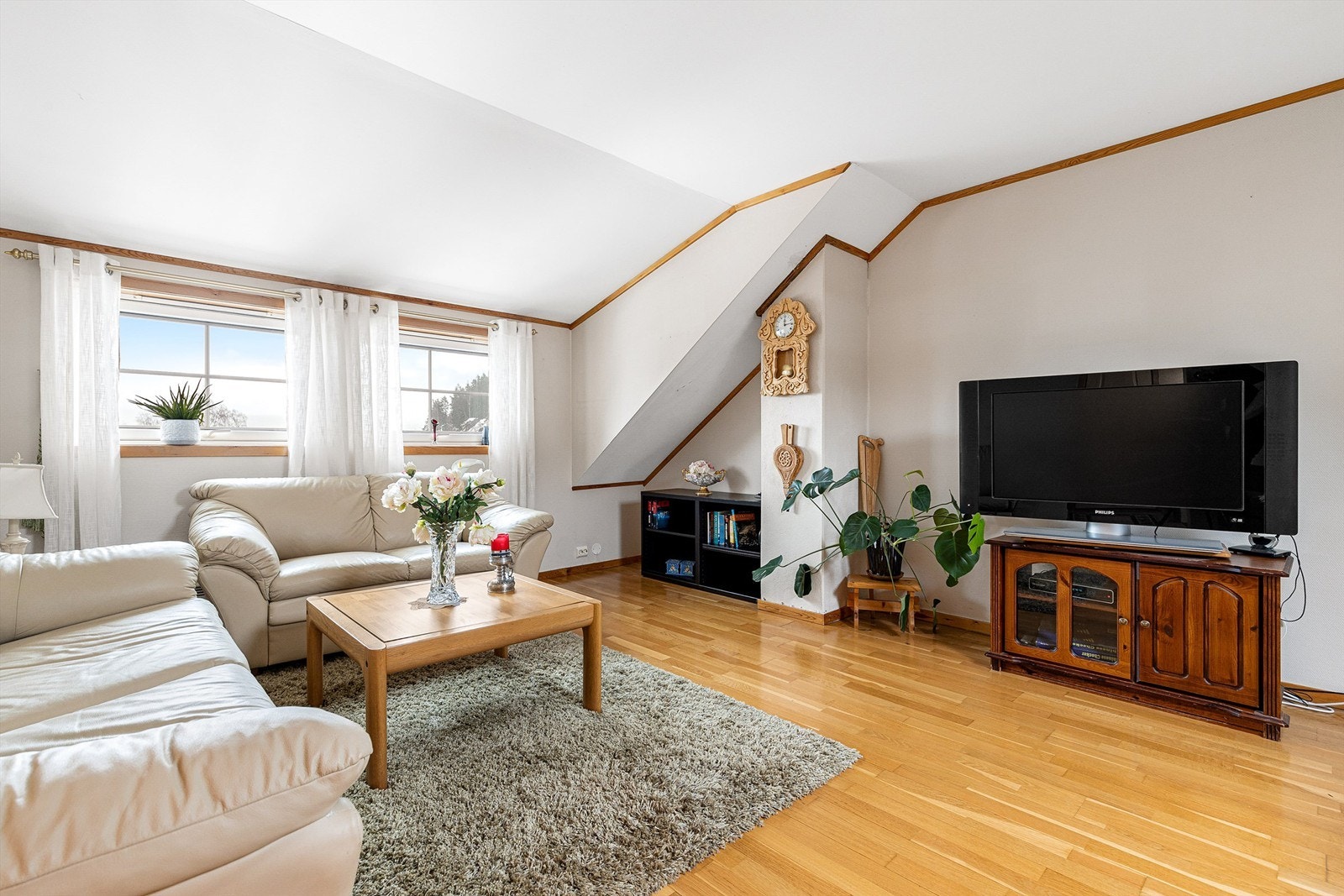 Loftstue med sofaområde Galleribilde