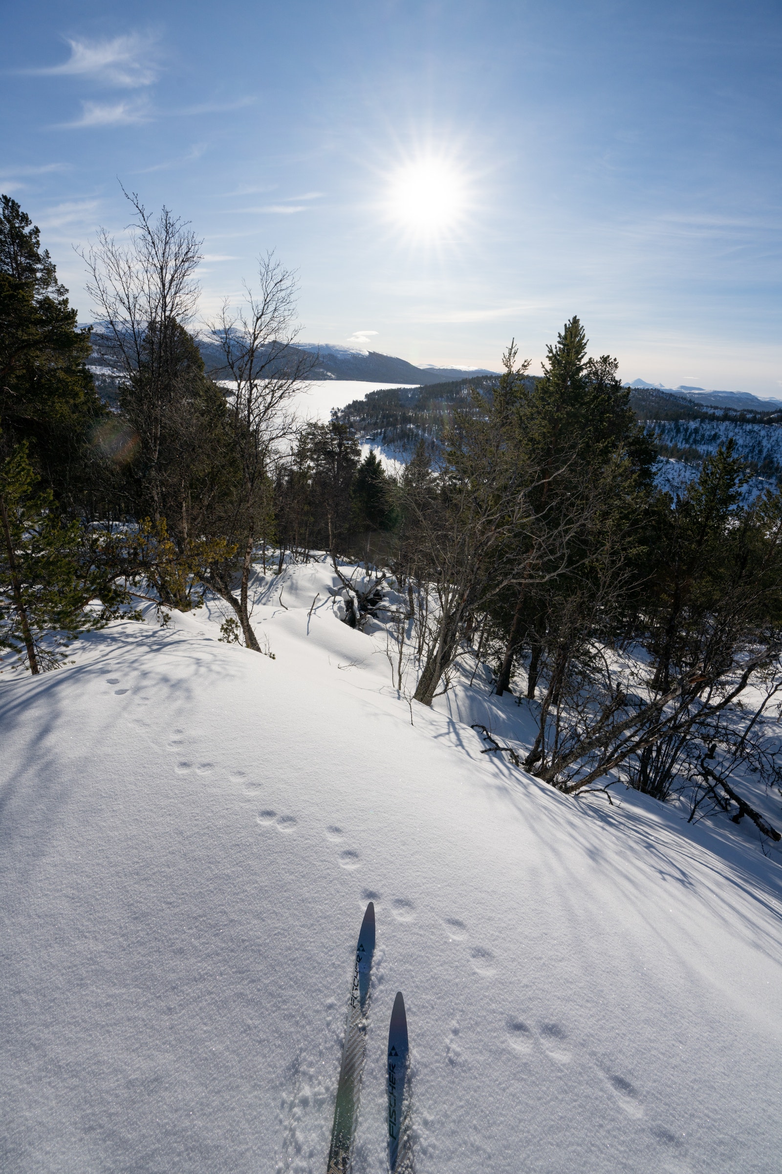 På Savalen er det perfekt for deg som liker å gå på ski Galleribilde