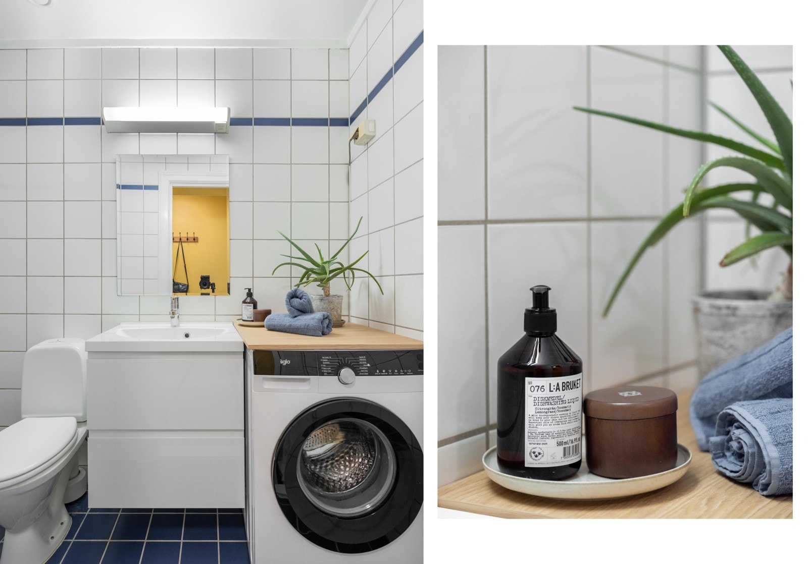Badet har adkomst fra entreen, og har bra størrelse. Galleribilde