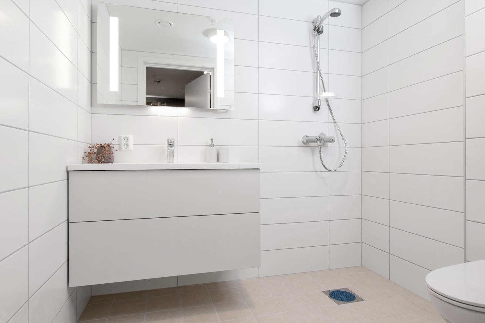 Gjesteleiligheten: Badet Galleribilde