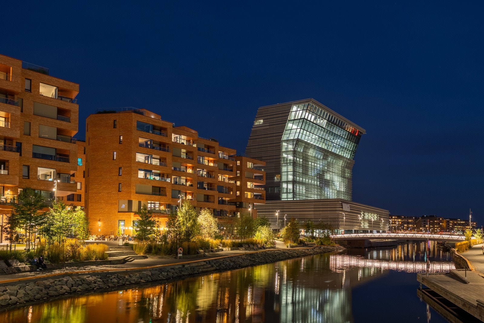 Kort vei til Barcode og Munch brygge. Galleribilde