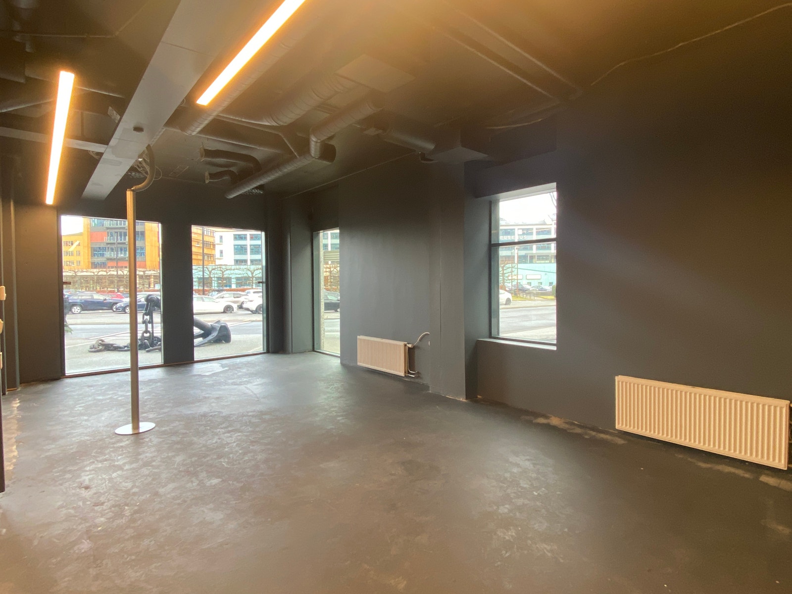 Lokalene, med åpen himling Galleribilde