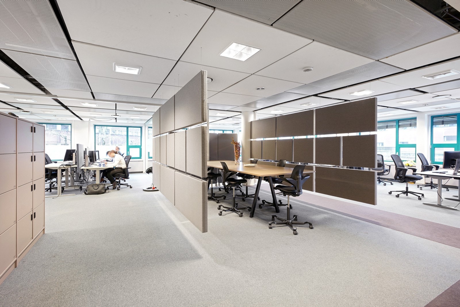 Aktivitetsbaserte arbeidsstasjoner Galleribilde