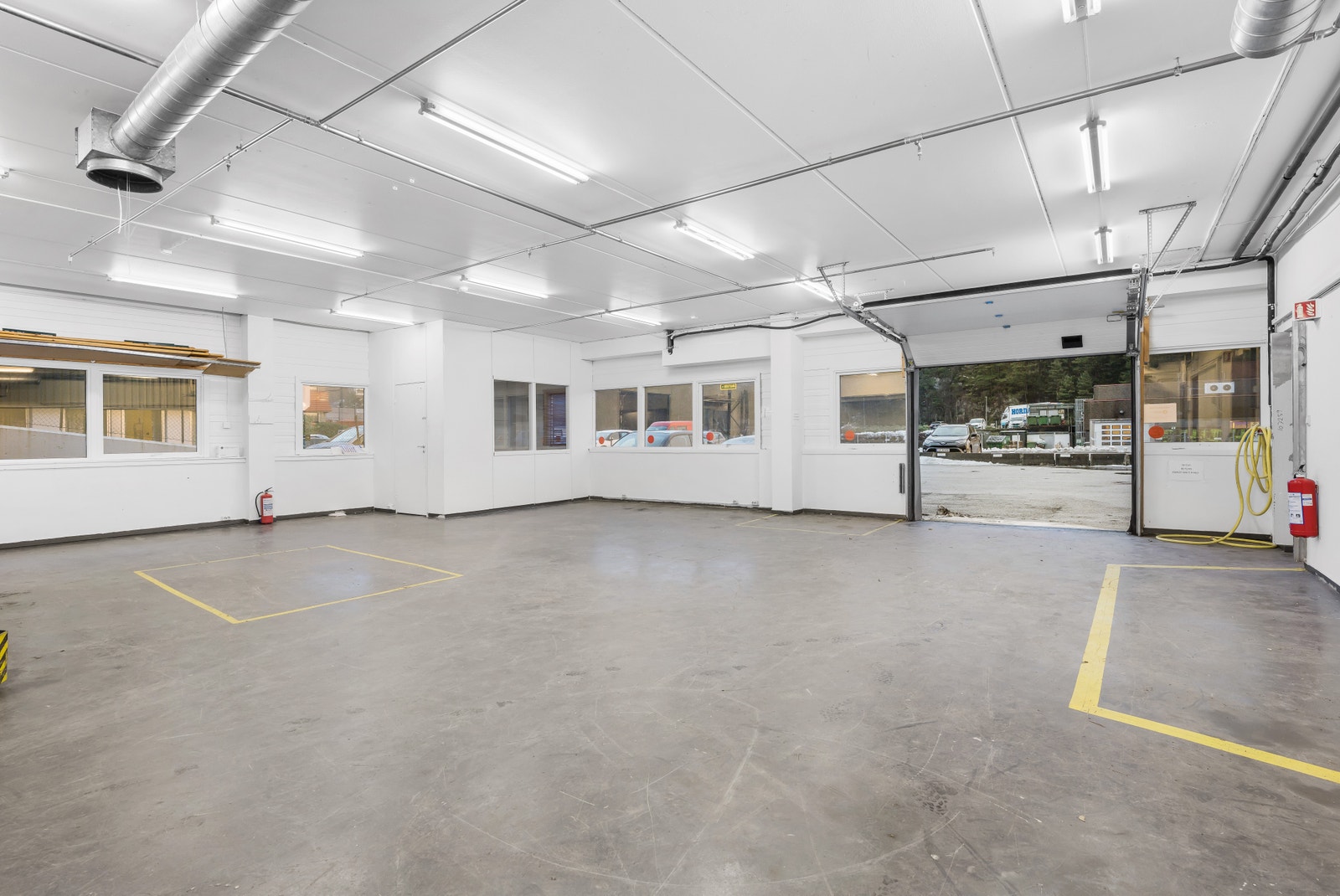 Ledig lagerareal Galleribilde