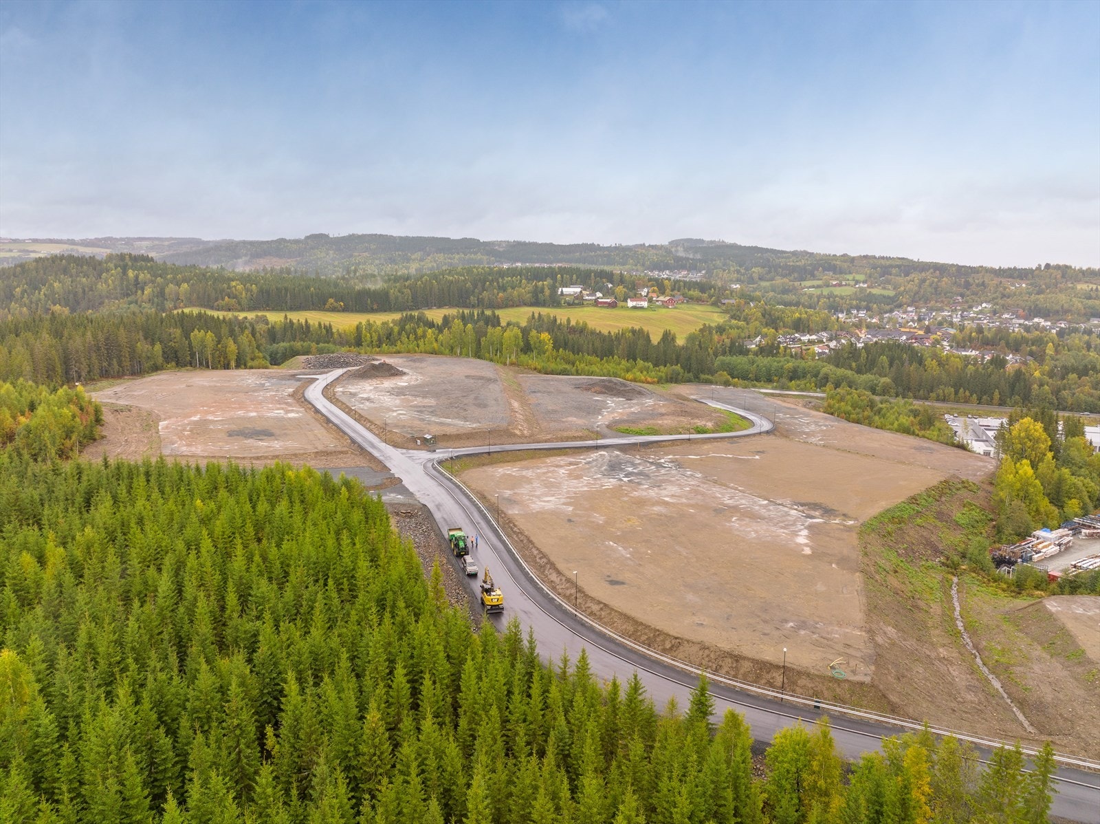 Oversiktsbilde fra sør-vest Galleribilde