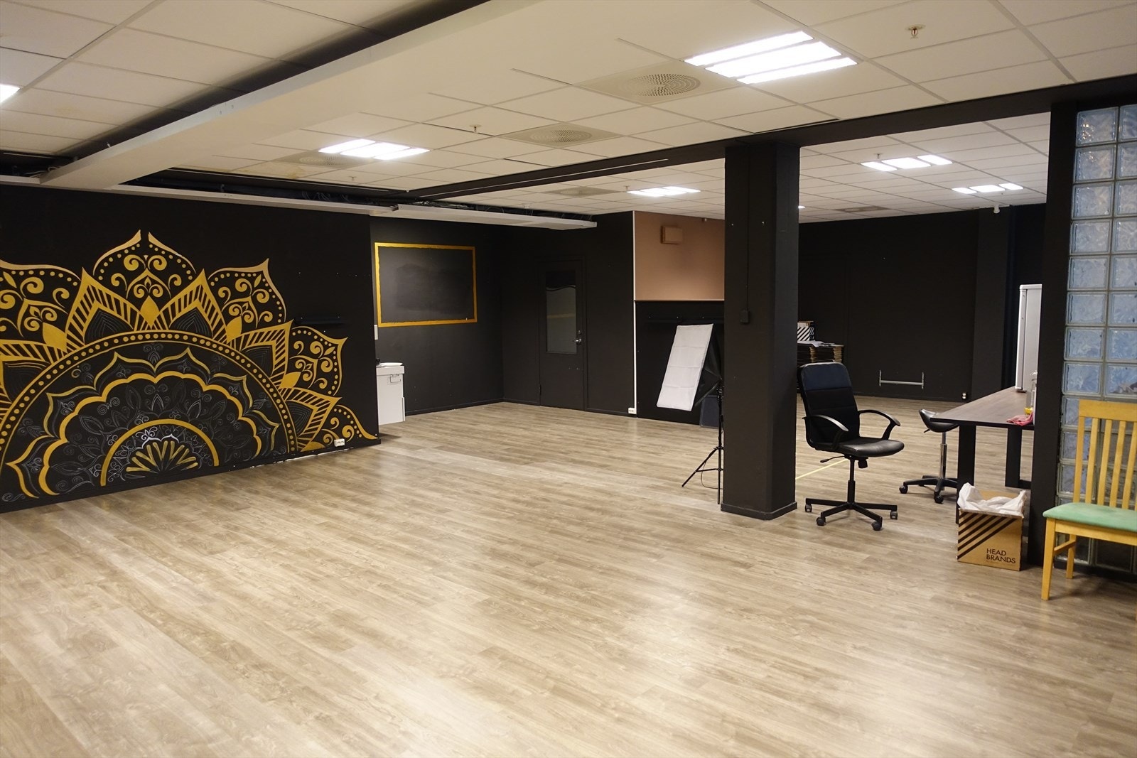Den innerste del av det åpne arealet. Galleribilde