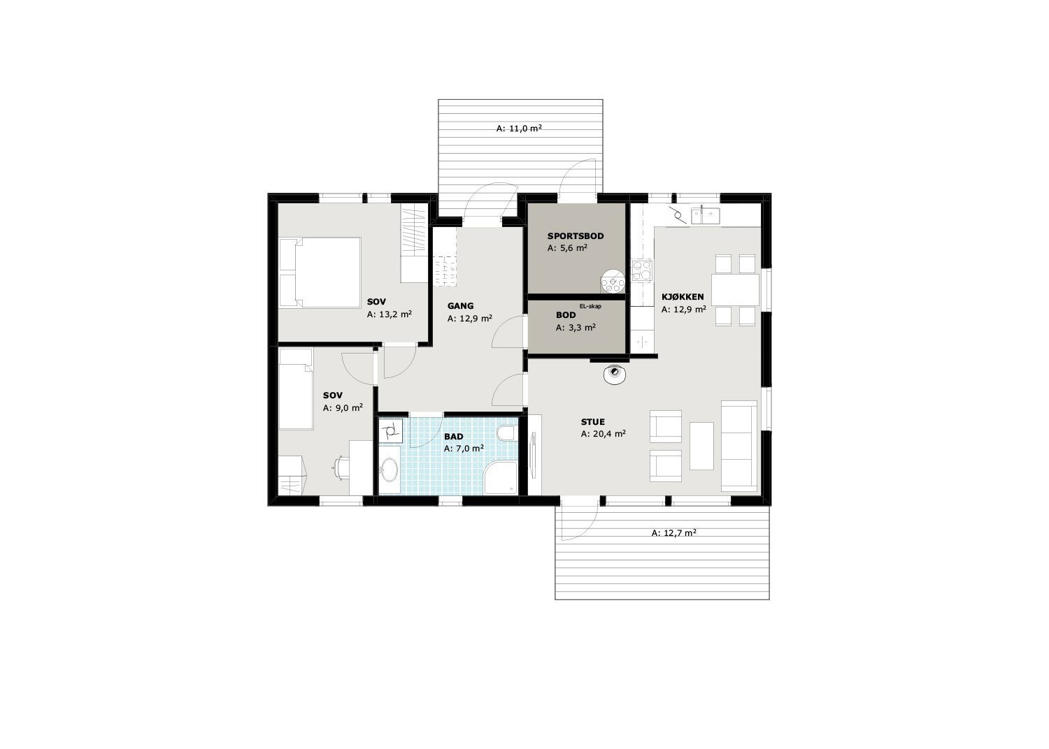 Planløsning Galleribilde