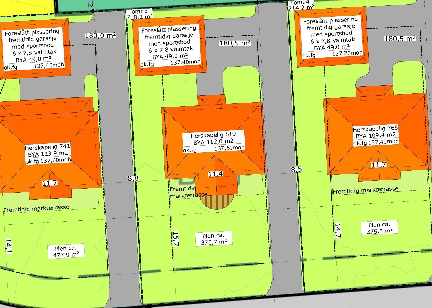 Situasjonsplan Galleribilde