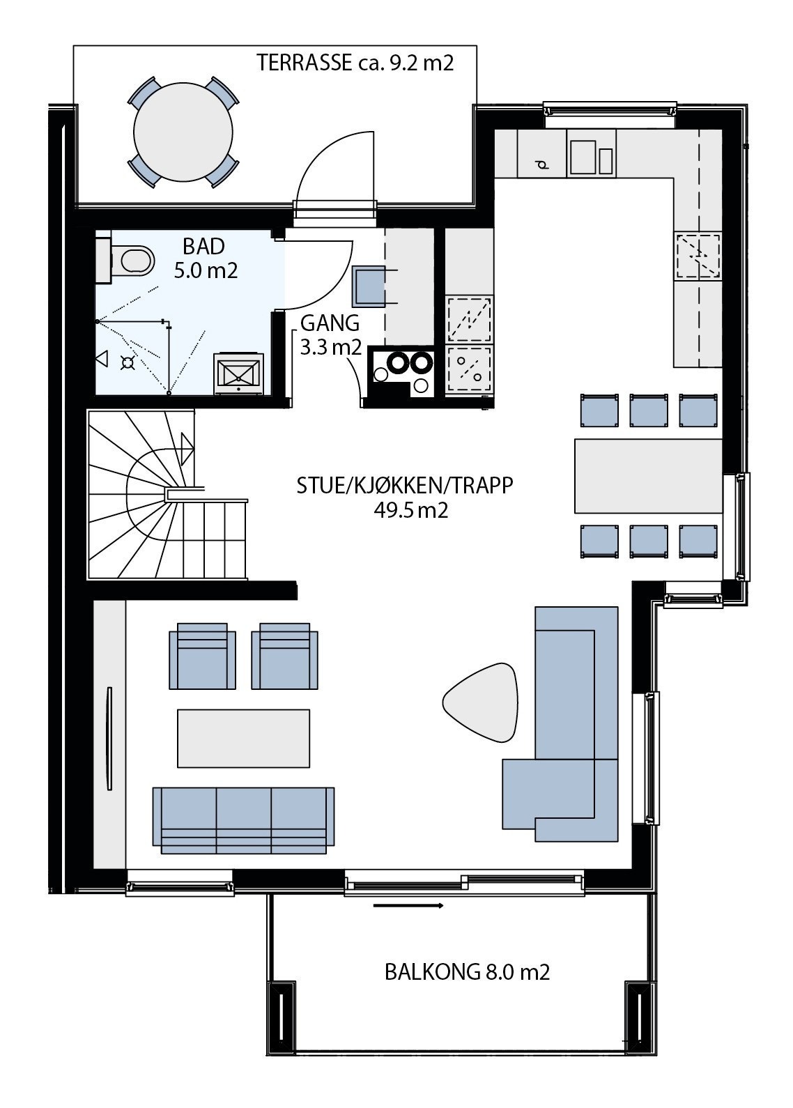 1 etasje - nr. 33 Galleribilde