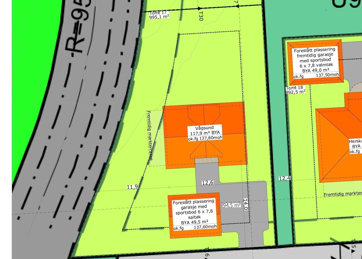 Situasjonsplan Galleribilde