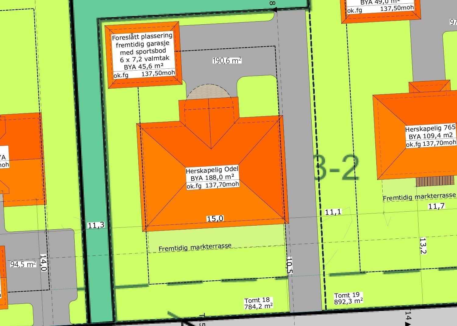 Situasjonsplan Galleribilde