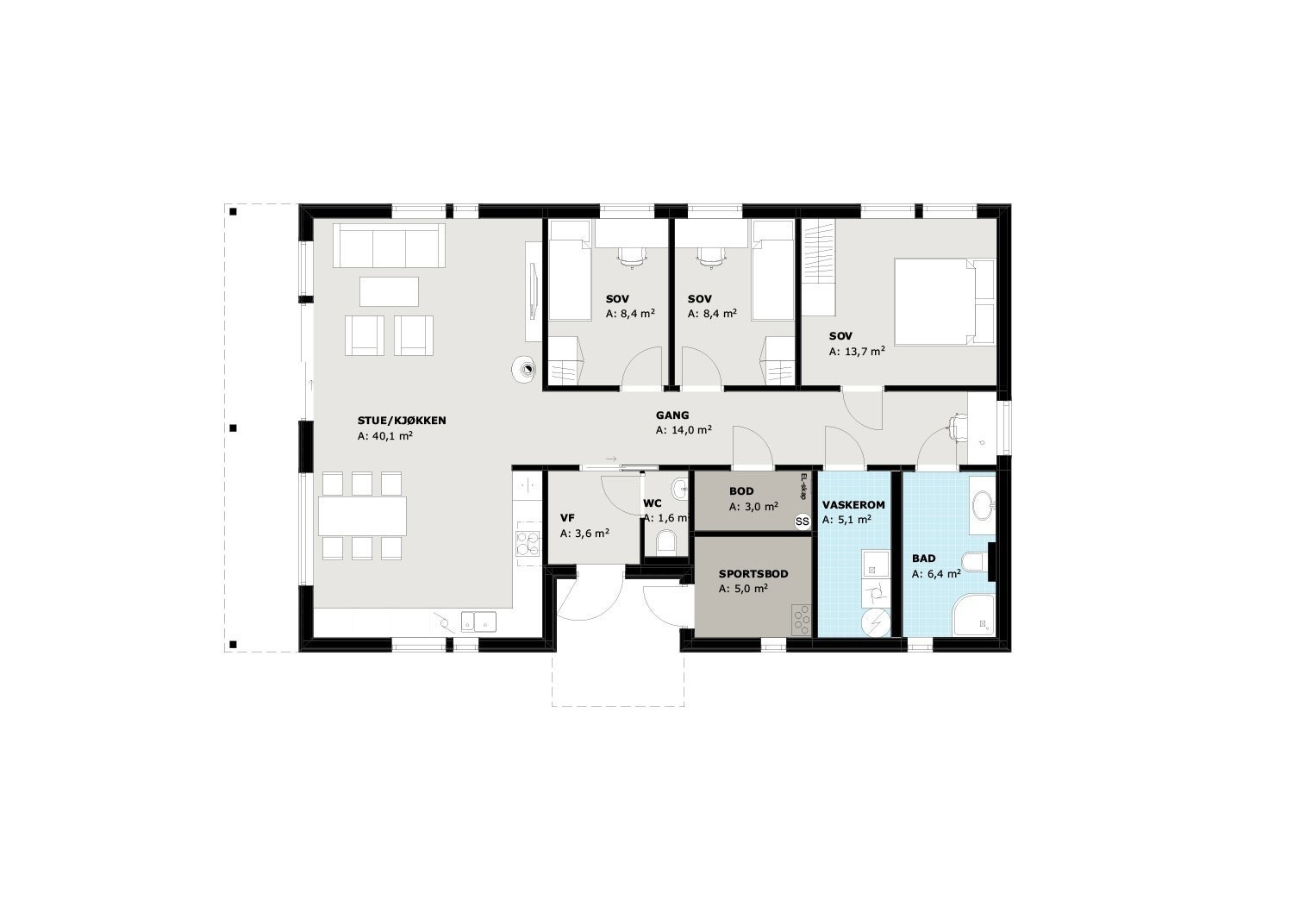 Planløsning Galleribilde