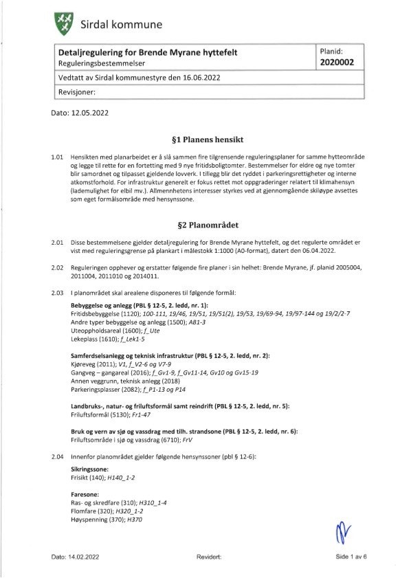 Planbestemmelser Galleribilde