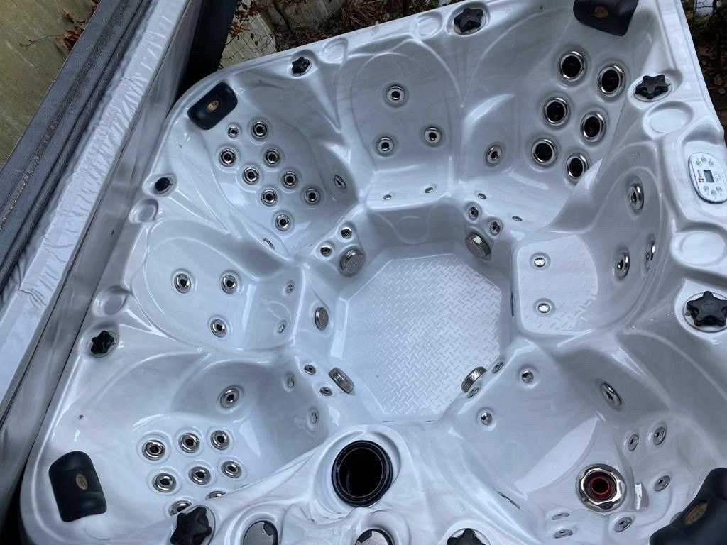 Terasse har boblebad Galleribilde