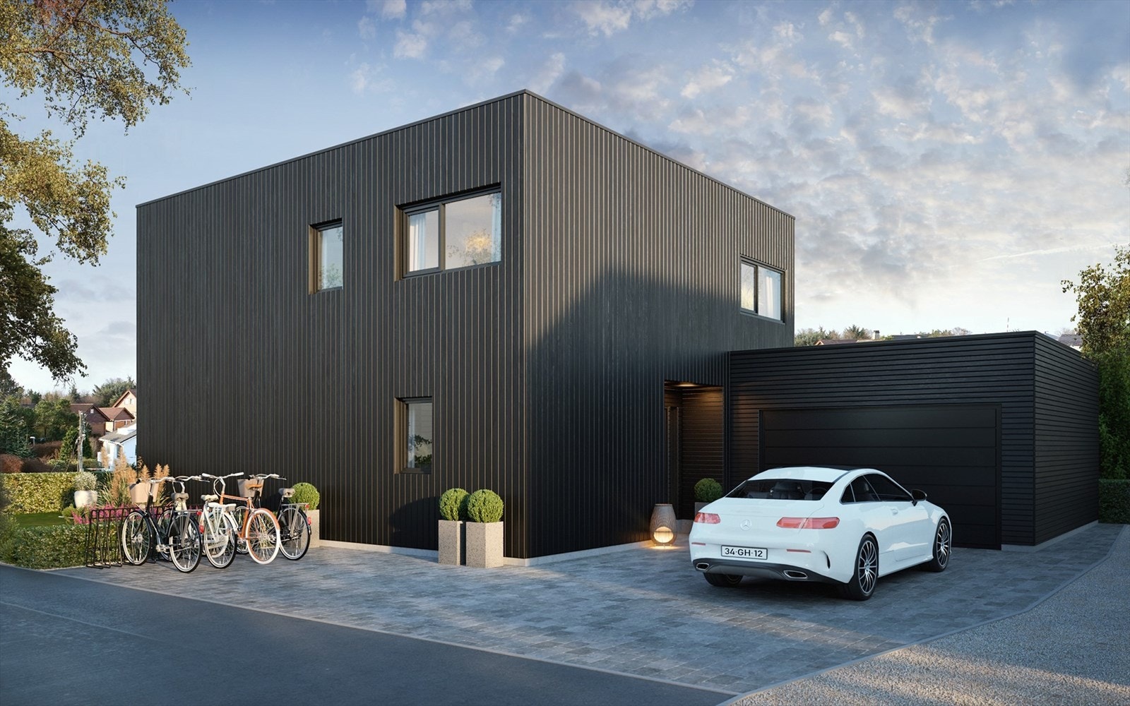 Med moderne uttryk og gode løsninger. Galleribilde